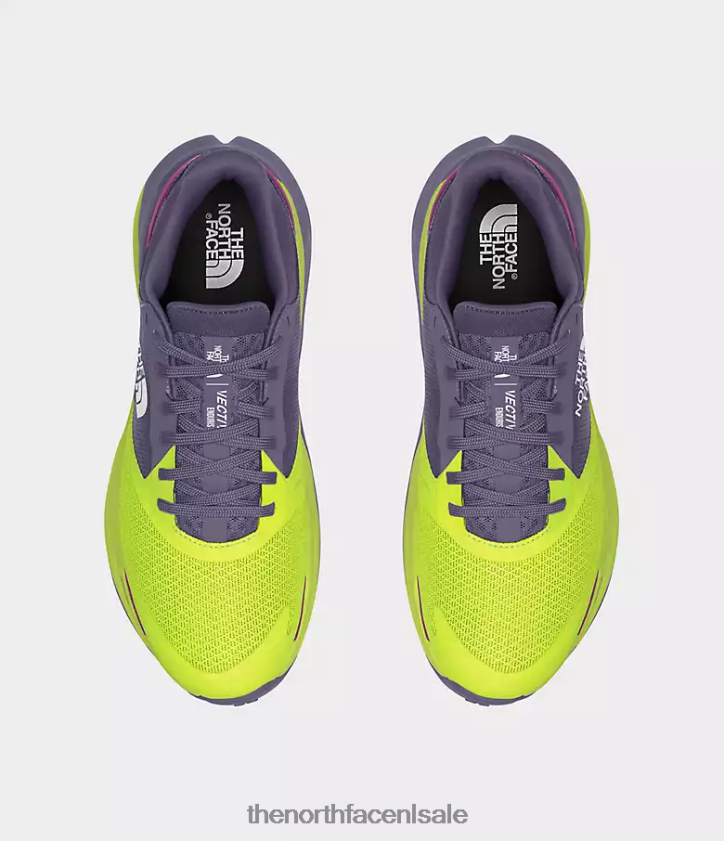 vrouwen vectiv enduris 3 schoenen The North Face P464ZN388 schoenen top leidde geel/maanleisteen