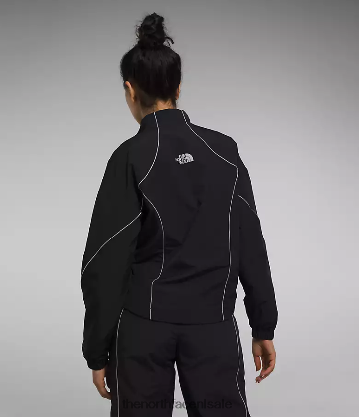 vrouwen windjack met tek-bies The North Face P464ZN733 kleding tn zwart